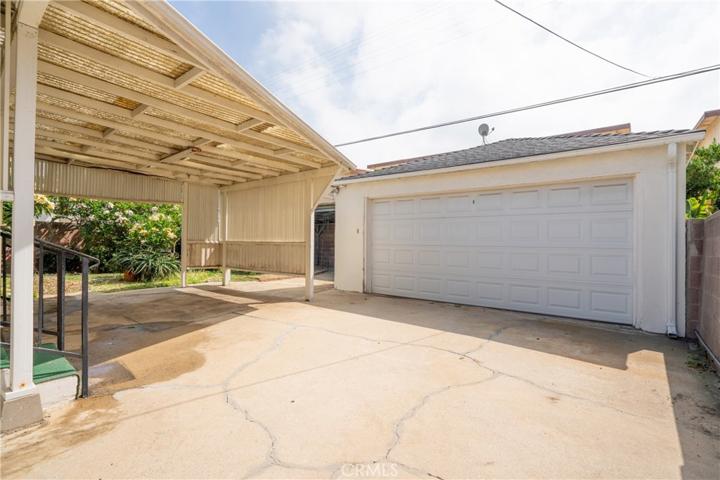 Two car garage