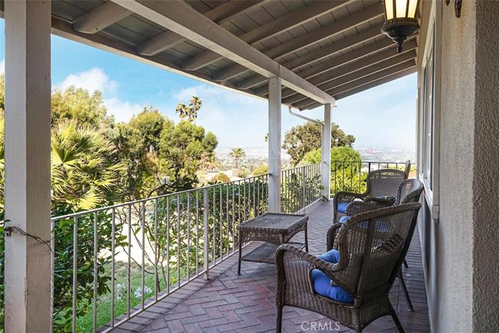 The front porch is very inviting