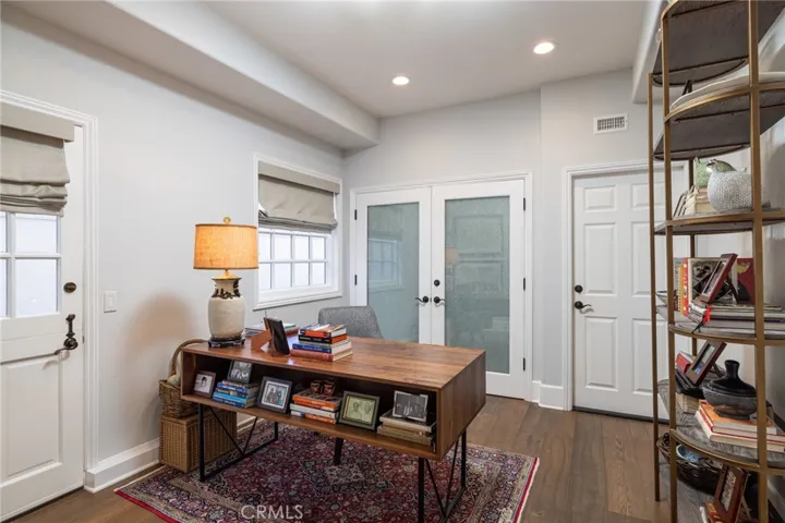 Office off kitchen