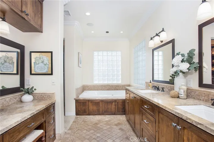 Spa like master bathroom