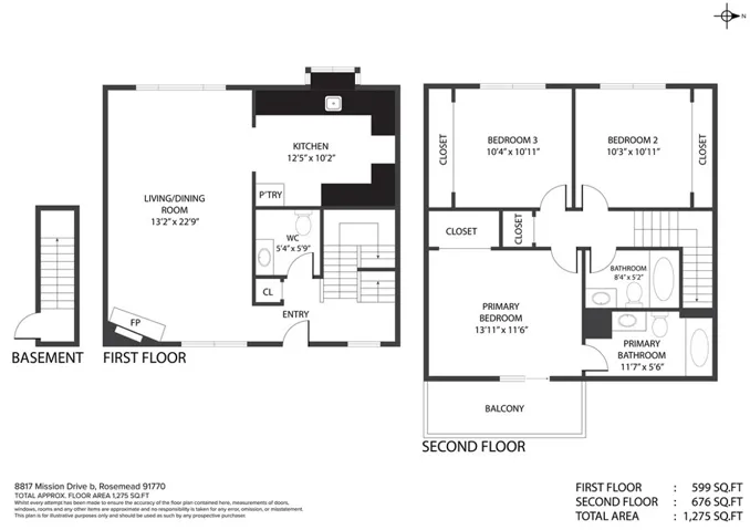 8817 Mission Drive Unit B, Rosemead, California 91770