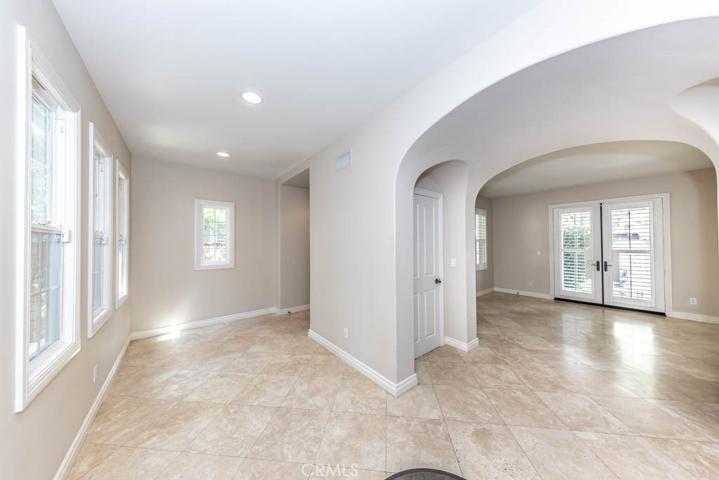  Foyer looking into den/office