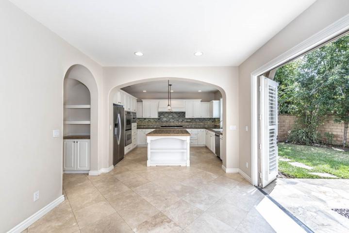 Family Room looking into Kitchen