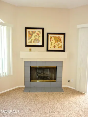 Fireplace in Living Room