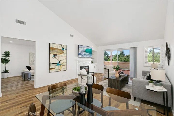 View from Dining Area to Living Room