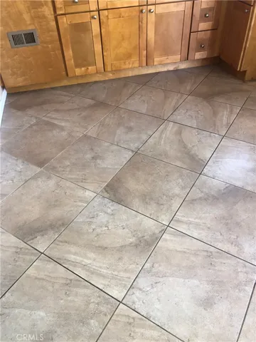 18" tile floors