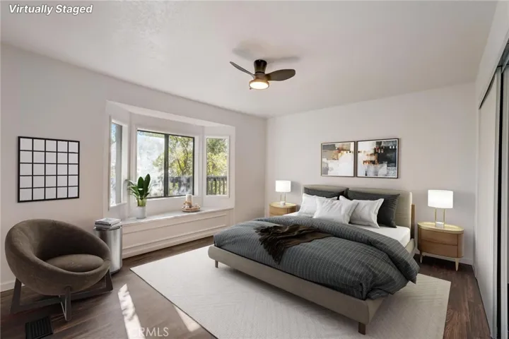Primary Bedroom Virtually Staged