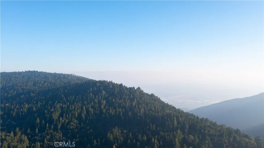 View of city below