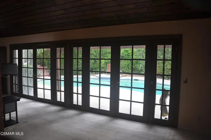 Multiple French doors