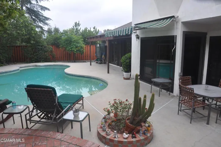 Scenic backyard