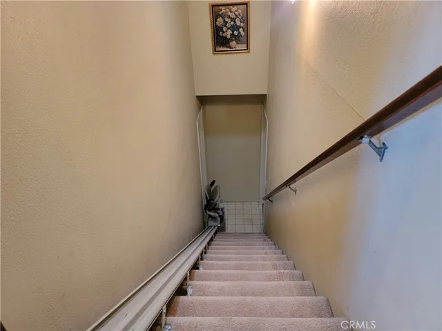 Staircase chairlift allowed our sellers to age in place, essentially creating 'single level' living.  Certainly a nice feature for the right buyer...