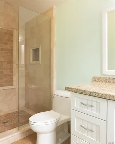 Master bathroom in bungalow
