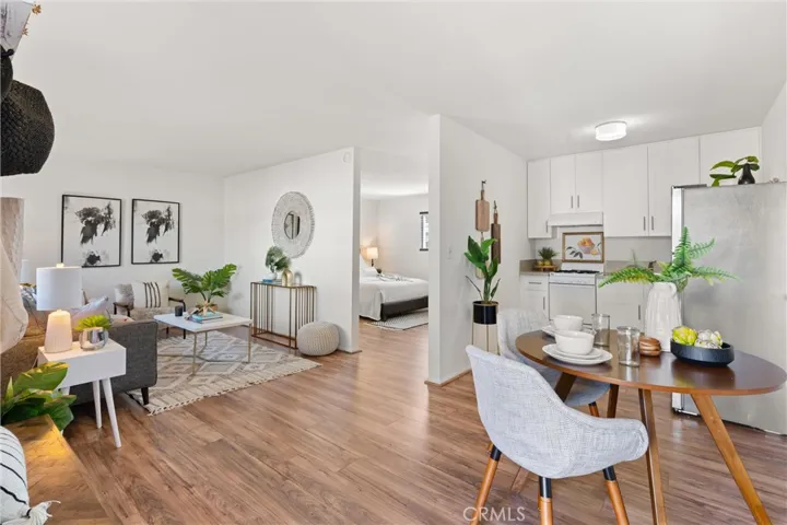 Model apartment with designer finishes
