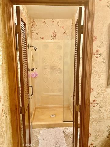 Separate shower in Master Bathroom