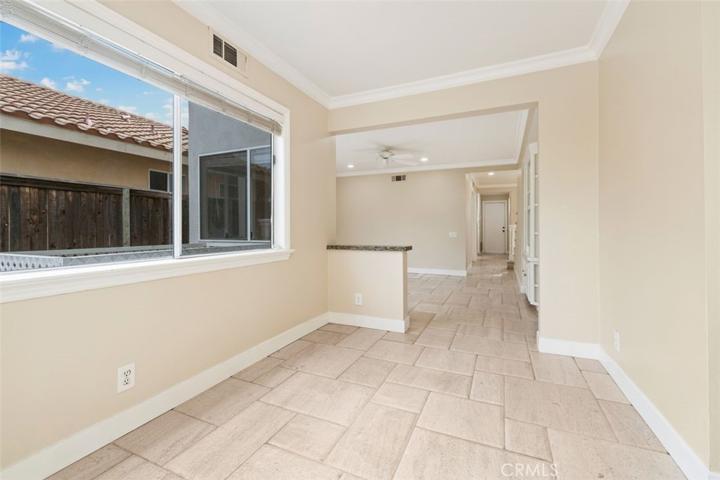 Kitchen Nook with windows to the outside