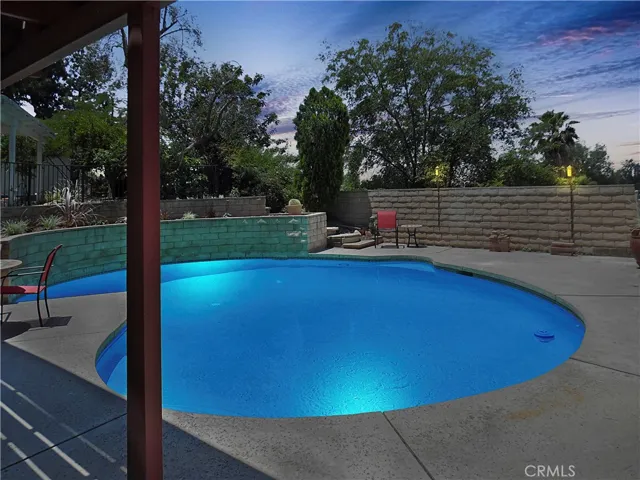 Pool at Night