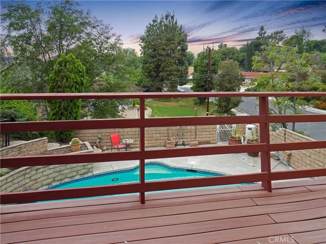 Balcony off Primary Bedroom