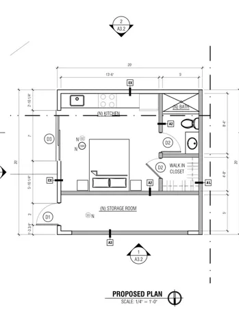 Floor plan  - ADU