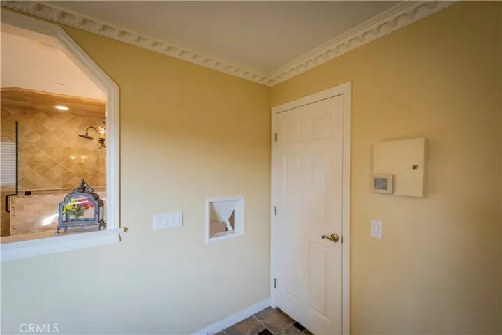 Laundry Shoot in Master Bedroom