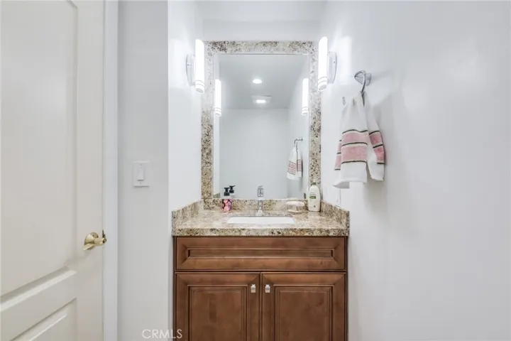 1/2 bathroom downstairs