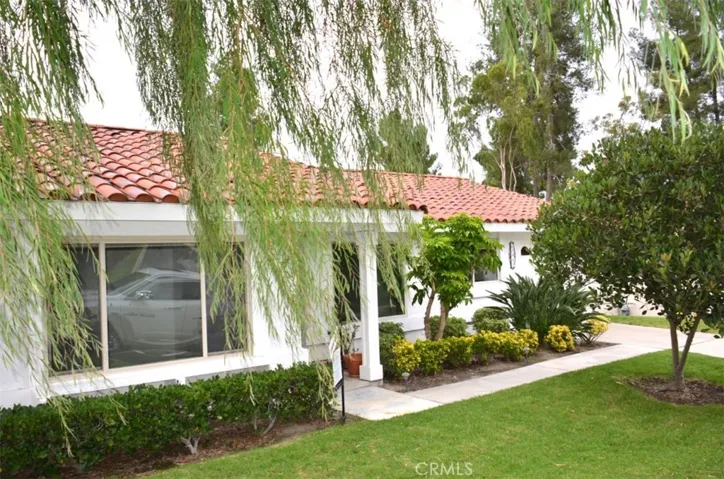Lush landscaping