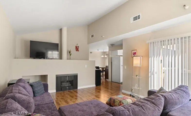 Vaulted Ceiling Living Room