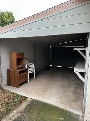 huge storage off of garage