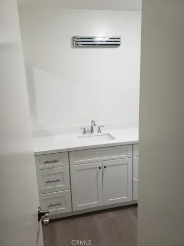Hallway bathroom