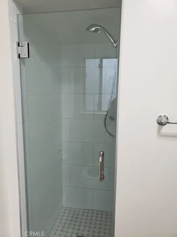 Master shower