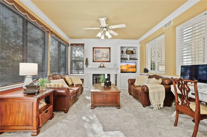 FYI, That is not a stain on the carpet, it is light, it is newer carpet
