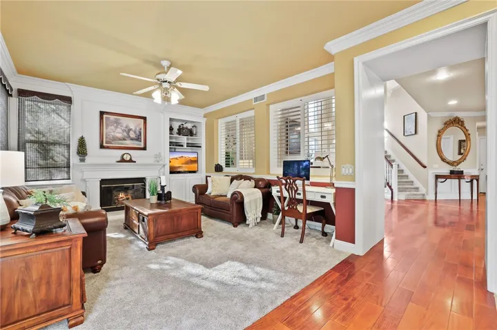 FYI, That is not a stain on the carpet, it is light, it is newer carpet