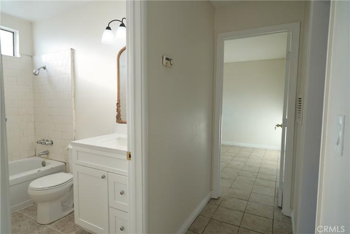 Unit B hallway