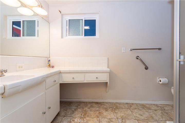 Primary bathroom.