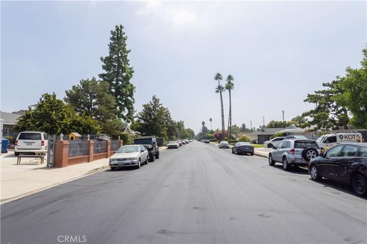 Newly treated street.