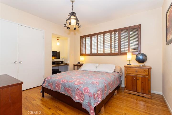 Bedroom number 3.  With work station area.