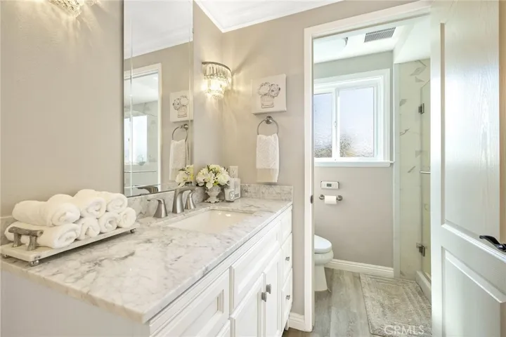 Bathrooms are all remodeled.