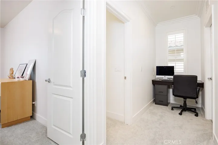 Built-in homework or office desk