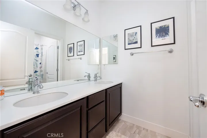 Hallway bathroom