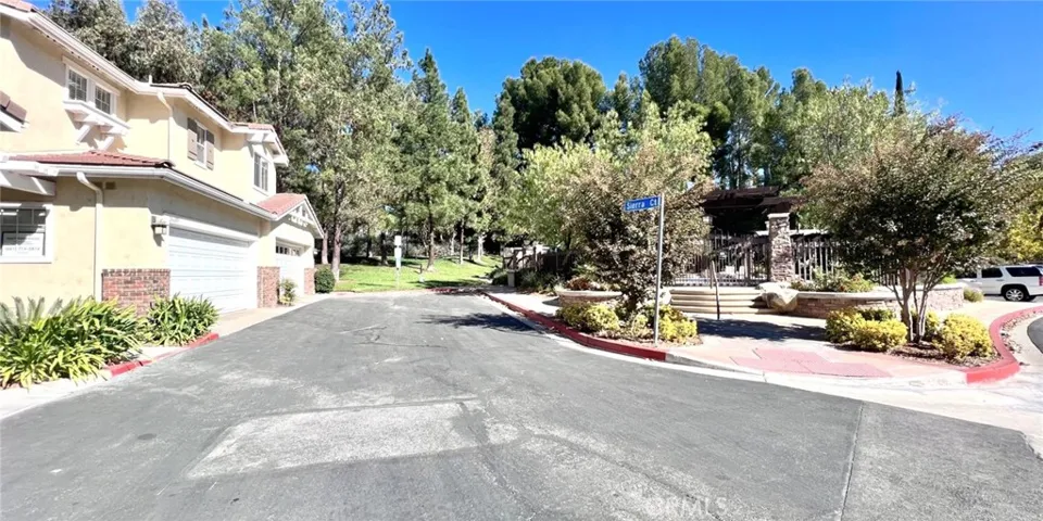 Pool is across unit and park is behind 4 plex