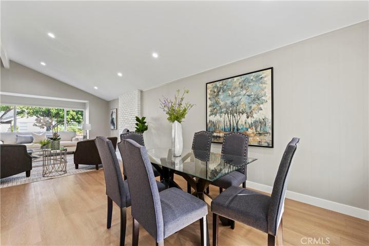Dining room - living room