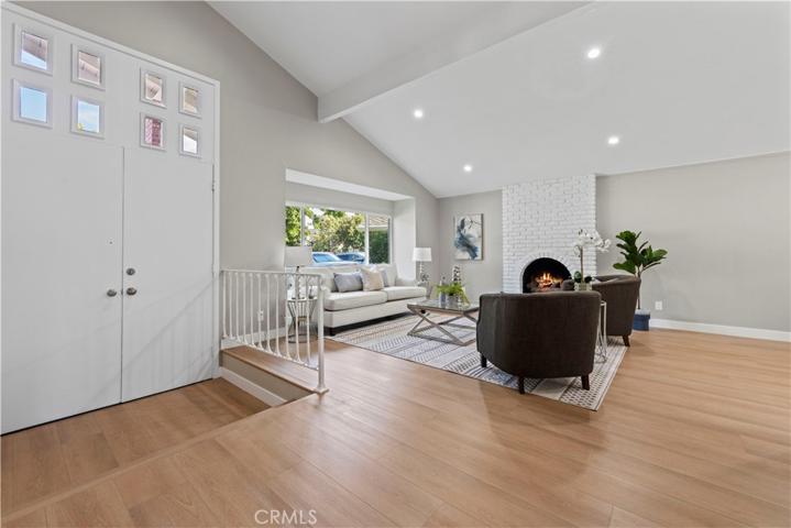 Entry and living room