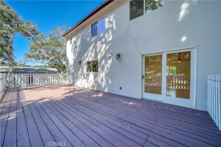 deck off kitchen
