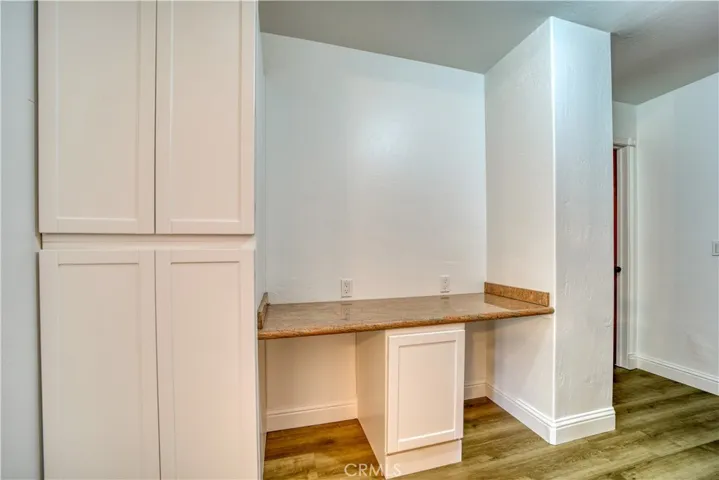 linen closet and desk