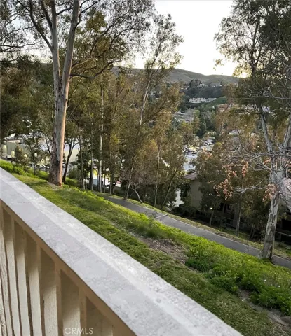 Looking out to back from 3bedroom upstairs balcony