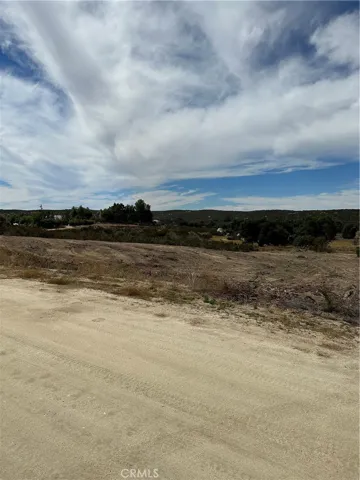 View from parcel of meadow with oaks.