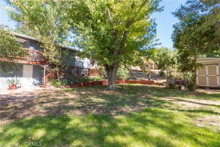 This large parcel has room for lots of play or simply open space.