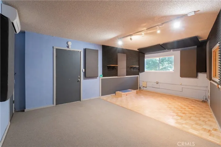 Double walled professional sound studio.  This room, and additional rooms are all part of the garage conversion.