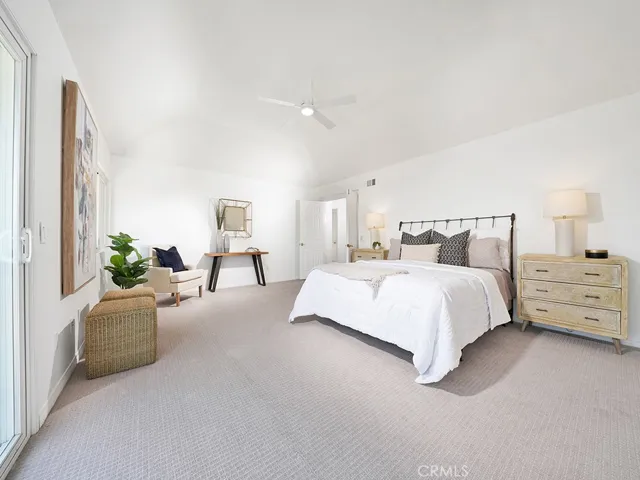 Imagine this much space with high ceilings in your primary suite!