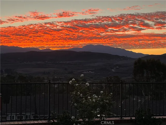 Dramatic skies from this property!