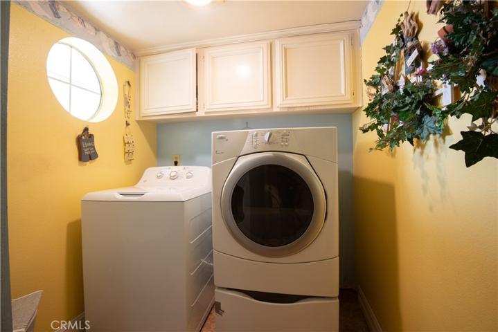 Downstairs laundry room